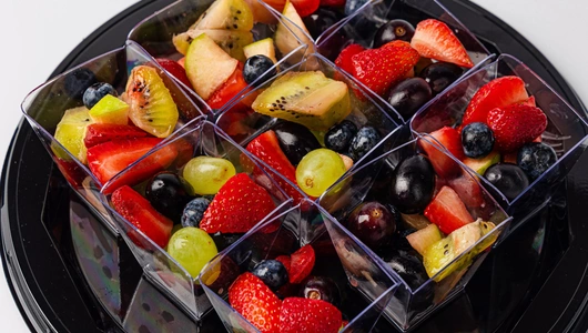 Салат "Фруктовый" в&nbsp;стаканчиках 9 шт/450 г