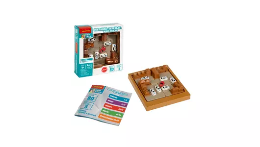 Настольная игра Bondibon Логическая Операция перехват мини-версия Настольная игра Bondibon Логическая Операция перехват мини-версия