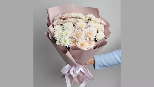 Кустовые хризантемы, 7 шт FMART by flowwow