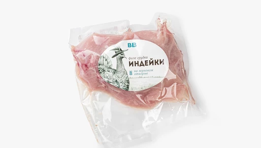 Филе грудки индейки зернового откорма