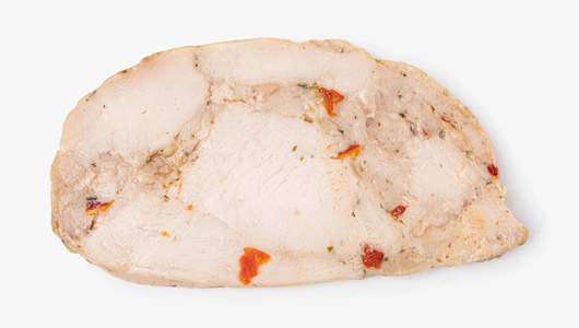 Рулет из&nbsp;индейки зернового откорма с&nbsp;вялеными томатами и&nbsp;розмарином