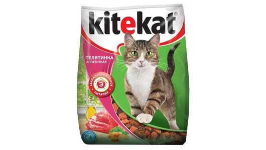 KITEKAT 1,9кг для кошек Телятинка аппетитная