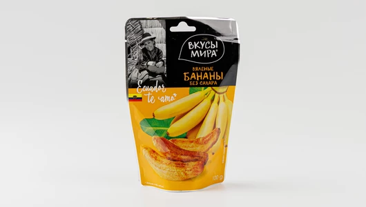 Бананы вяленые