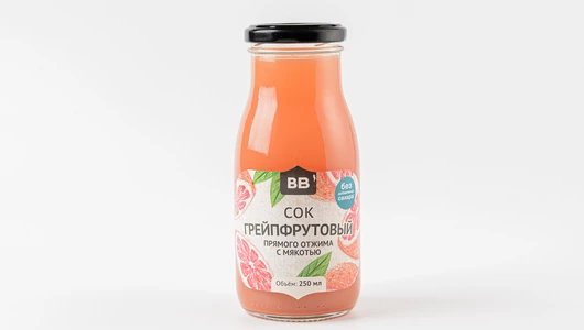 Сок грейпфрутовый прямого отжима