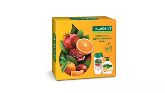 Подарочный набор Palmolive Витаминный заряд гель для&nbsp;душа 250 мл и&nbsp;мыло для&nbsp;рук 300 мл