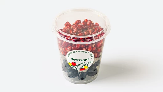 Фруктовый микс (голубика, питахайя, гранат), 220 г