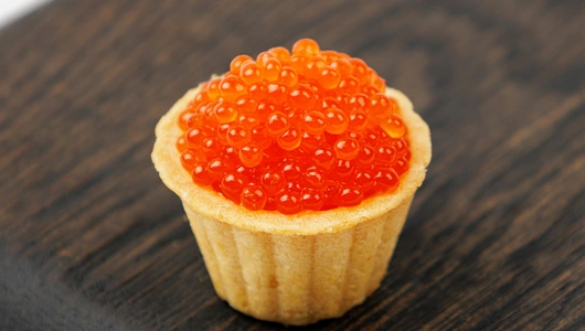 Икра форели соленая зам. 500г