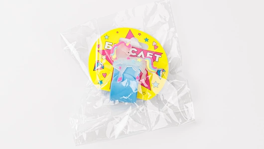 Слэп-браслет со съемной, светящейся фигуркой, в ассортименте