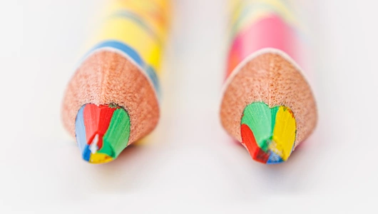 Набор многоцветных карандашей, 2 шт