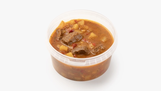 Суп гуляш с говядиной