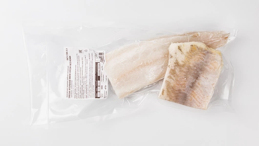 Угольная рыба (черная треска) филе-кусок без кожи зам., 500 г