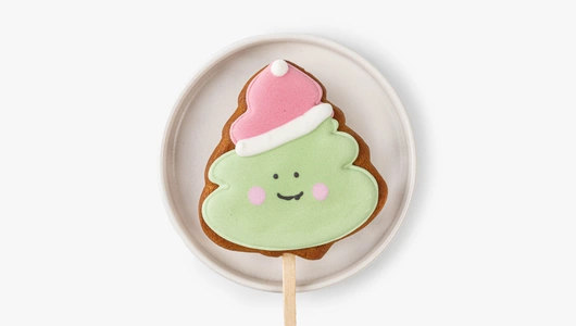 Пряник имбирный "Праздничная коллекция" на палочке