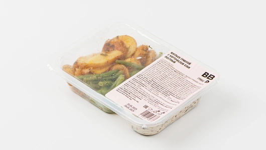 Жюльен грибной с&nbsp;картофелем бэби постный