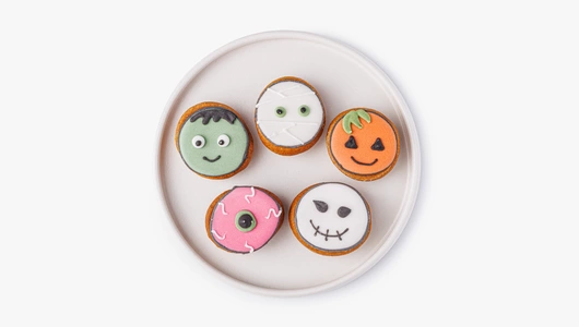 Пряники-мини имбирные "Монстрики", 1 шт