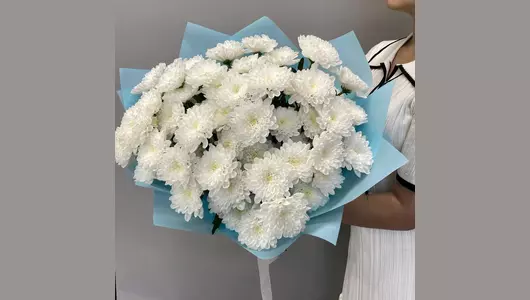 Букет 7 кустовых хризантем FMART by flowwow