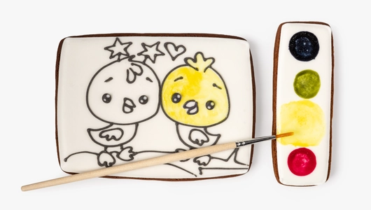 Набор из&nbsp;пряников для&nbsp;раскрашивания "Вкусная Акварель"