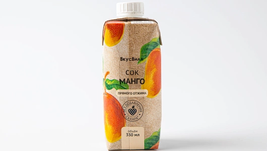 Сок манго прямого отжима, 330 мл Сок манго прямого отжима, 330 мл