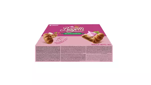 Печенье Orion Mr.Bagetti затяжное Чеснок и Базилик 60 г Печенье Orion Mr.Bagetti затяжное Чеснок и Базилик 60 г