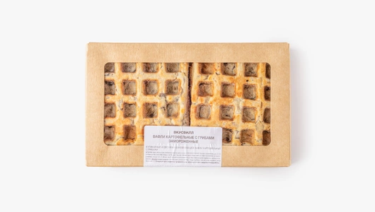 Вафли картофельные с&nbsp;грибами, зам.