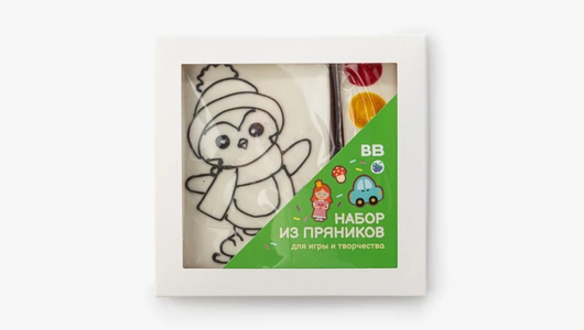 Набор из&nbsp;пряников для&nbsp;раскрашивания "Вкусная Акварель"