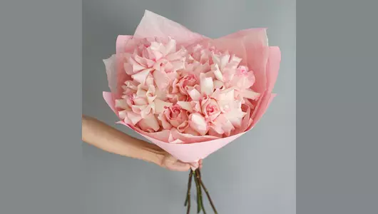 Мысли только о&nbsp;тебе. Букет французские розы FMART by flowwow