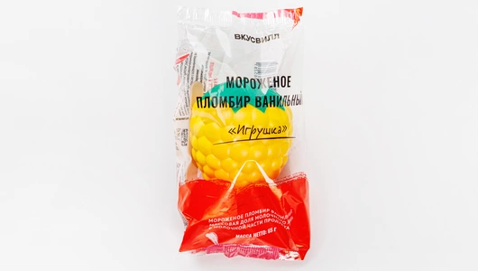 Пломбир ванильный "Игрушка" Пломбир ванильный "Игрушка"