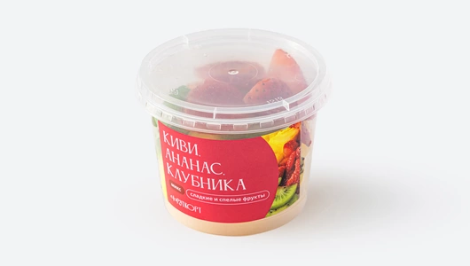 Ананас, киви, клубника