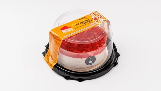 Торт "Клубника-банан" на японском бисквите Торт "Клубника-банан" на японском бисквите