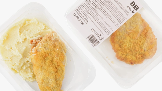 Шницель куриный с&nbsp;картофельным пюре 270 г