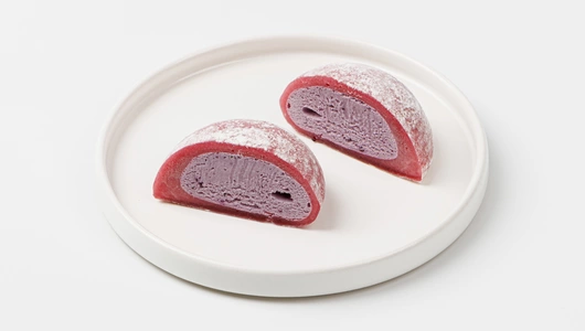 Мороженое пломбир в рис. тесте "Моти": "Черника"