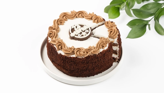 Торт бисквитный "Парадный" шоколадный с&nbsp;вишней