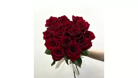 Букет из&nbsp;11 красных роз EXPLORER 50CM