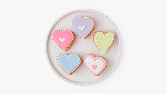 Пряники-мини имбирные "День влюбленных"