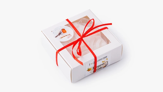 Аромасаше из соевого воска "Мандарин и пихта"