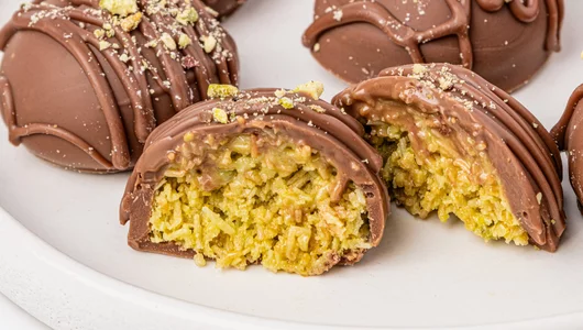 Конфеты "Фисташковое удовольствие" с&nbsp;катаифи в&nbsp;шок.