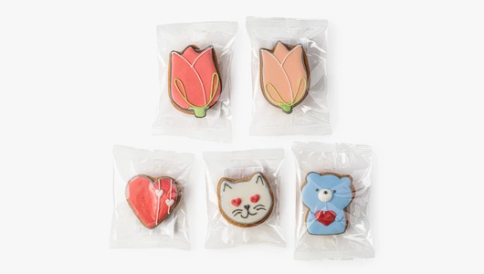 Пряник-мини имбирный "Для настроения", кафе