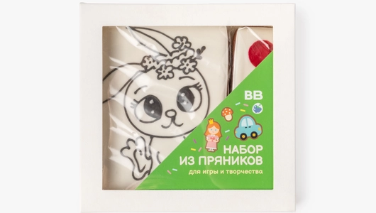 Набор из&nbsp;пряников для&nbsp;раскрашивания "Вкусная Акварель"