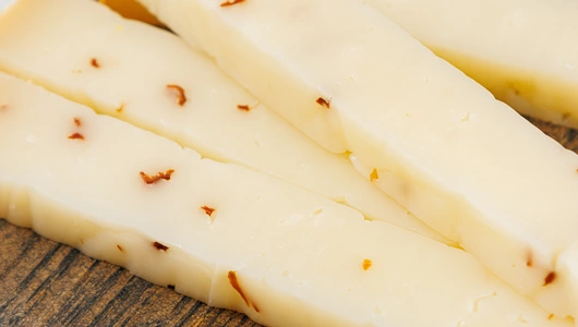 Сыр "Качотта с лисичками и жареным луком", 150 г