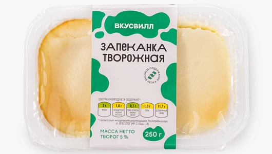 Запеканка творожная, 250 г