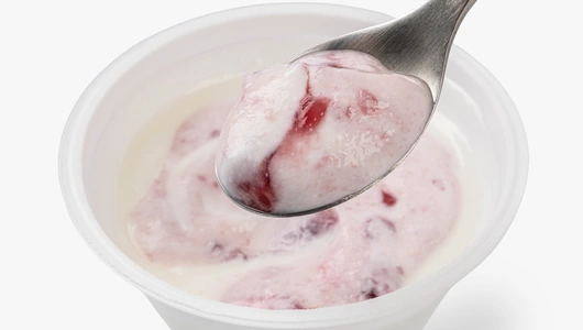 Йогурт безлактозный с вишней и черешней из цельного молока