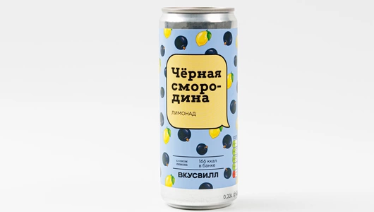 Лимонад «Черная смородина», 320 мл