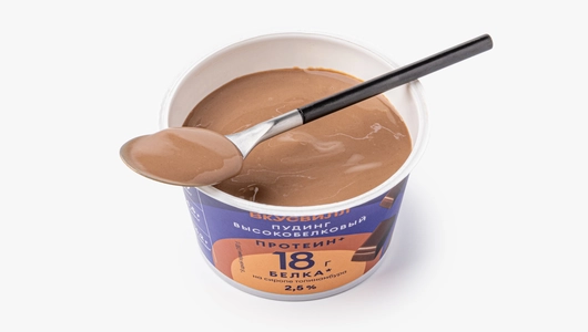 Пудинг высокобелковый ПРОТЕИН+ "Шоколадный" 2,5%