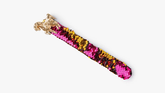 Слэп-браслет с&nbsp;пайетками "Лошадка"