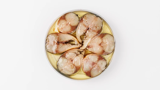 Скумбрия атлантическая в растительном масле подкопченная, 300 г Скумбрия атлантическая в растительном масле подкопченная, 300 г