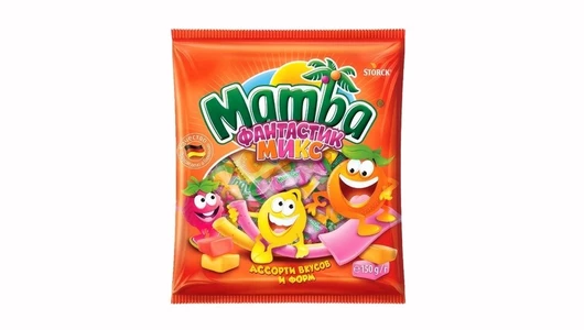 Конфеты жевательные Mamba Фантастик микс 150 г Конфеты жевательные Mamba Фантастик микс 150 г
