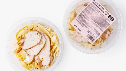 Паста "Тальятелле" с лимонной курицей