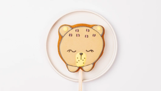 Пряник имбирный "Дружеские посиделки" на палочке, 1 шт