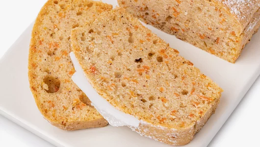 Кекс морковный, постный