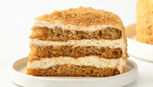 Торт "Весенний" медовый