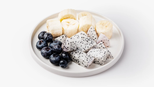 Фруктовый микс (банан, питахайя, голубика), 180 г